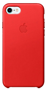 Чехол для iPhone 7/8/SE Original Leather Copy Red