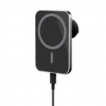 Автодержатель Amaztec Magnetic Wireless Charging Vent Mount Black