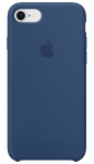 Чехол для iPhone 7/8/SE Original Silicone Copy Blue Cobalt