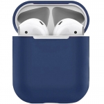 Силиконовый чехол для Airpods Ultra Thin Midnight Blue