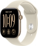 Watch 46mm Light Gold Aluminium Case with Sand Sport Band - S/M (MJEN4) Series 12