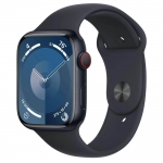 Watch 41mm Midnight Aluminium Case with Midnight Sport Band - M/L (MRHT3) Series 9 LTE