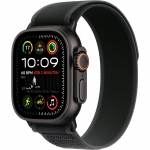 Watch Ultra 2 49mm Black Titanium Case with Black Trail Loop - M/L (MX4V3) EU