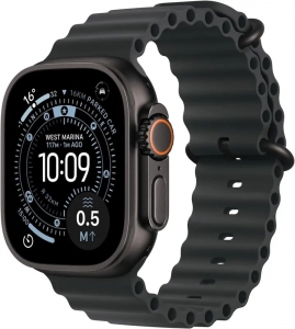 Watch Ultra 3 49mm Black Titanium Case w. Black Ocean Band (MF0J4)